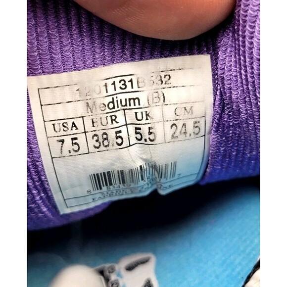 Brooks Ghost 5 Women's Size 7.5 Purple White Athletic Walking Running Shoes - Picture 10 of 10